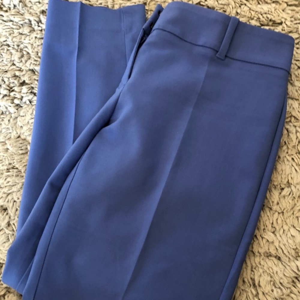 White House Black Market Blue Pants Size 8